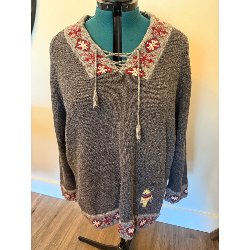 Vintage Disney Store Winnie the Pooh Sweater Size XXL